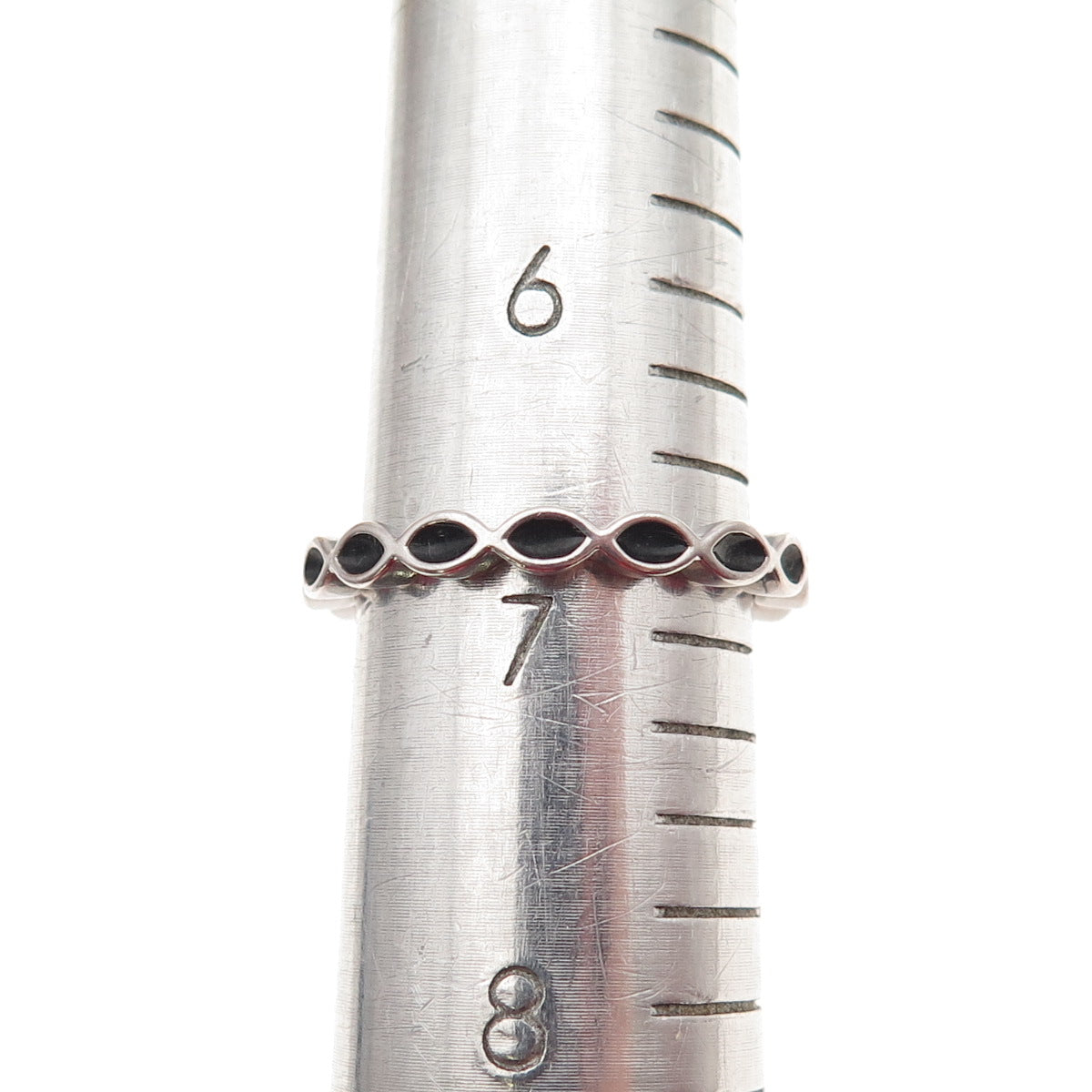 PANDORA 925 Sterling Silver Better Together Band Ring Size 6.75