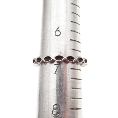 PANDORA 925 Sterling Silver Better Together Band Ring Size 6.75