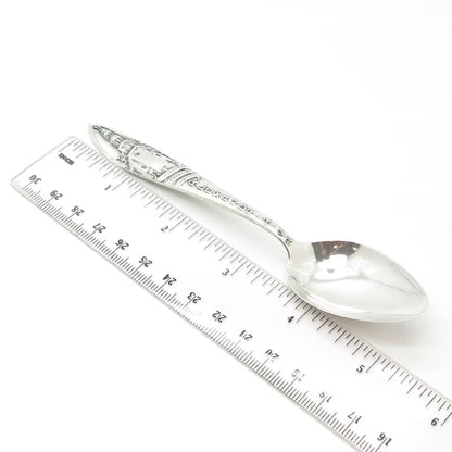 925 Sterling Silver Antique Art Deco Watson Alexandria VA States & Cities Spoon