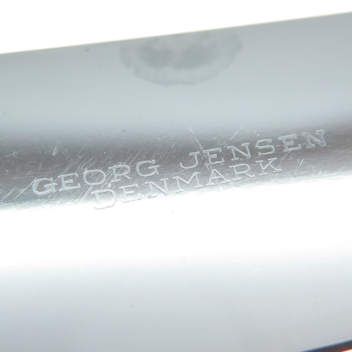 GEORG JENSEN 925 Sterling Silver Handle Antique 1947 Old Danish Cake Knife