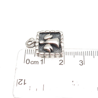 PB Paul Brackna 925 Sterling Silver Vintage Guardian Angle Mini Charm Pendant