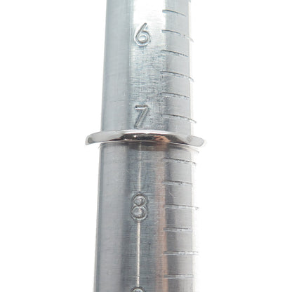 DSMK 925 Sterling Silver Round-Cut C Z Star of Bethlehem Ring Size 7.25