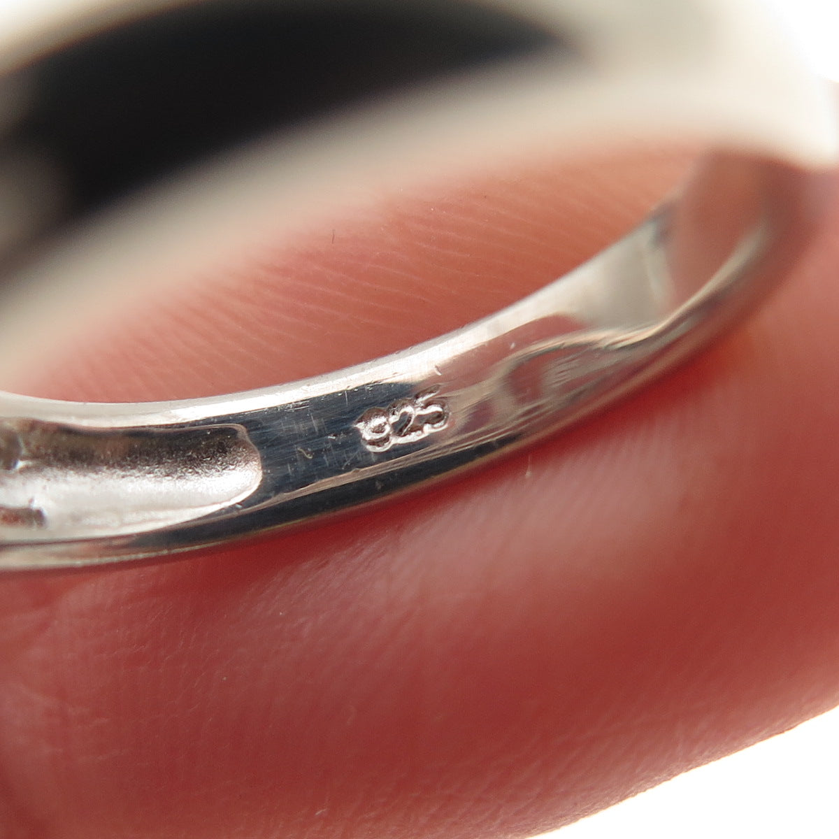 925 Sterling Silver Vintage Real Blue Topaz Pink Amethyst & Citrine Ring Size 6