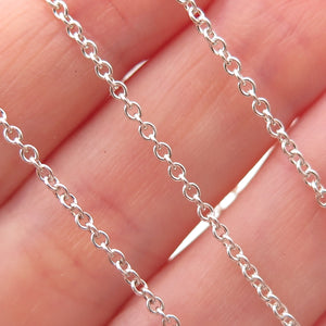 Tiffany & Co. Elsa Peretti 925 Sterling Silver Vintage Cable Chain Necklace 16"
