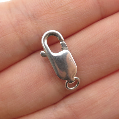 925 Sterling Silver Vintage Bracelet / Necklace Lobster Lock Clasp