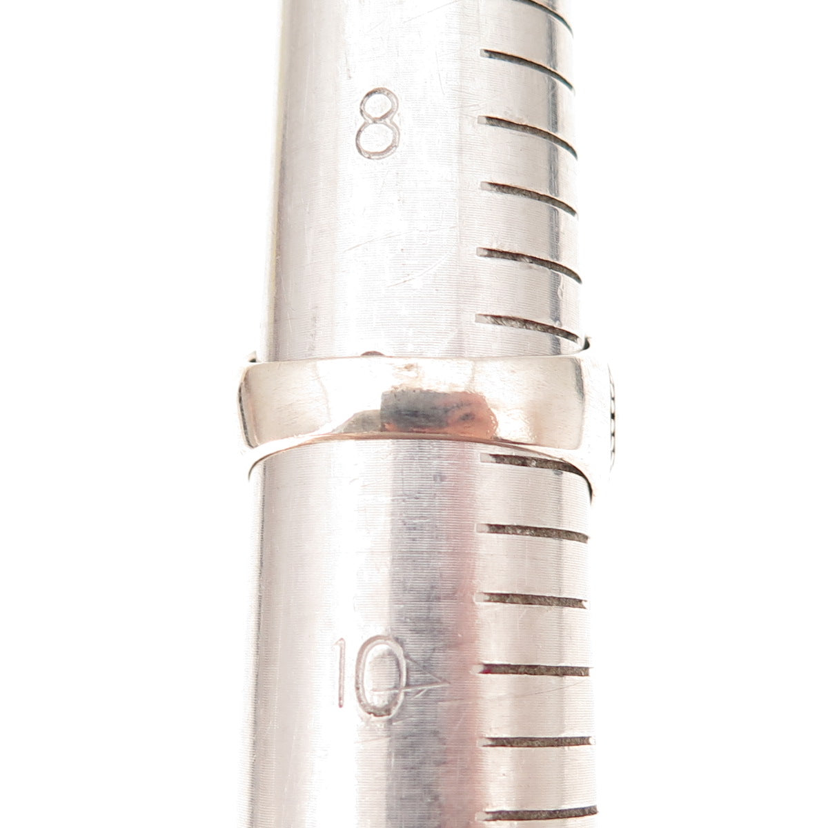 925 Sterling Silver Vintage Real Turquoise Oxidized Ring Size 9.25
