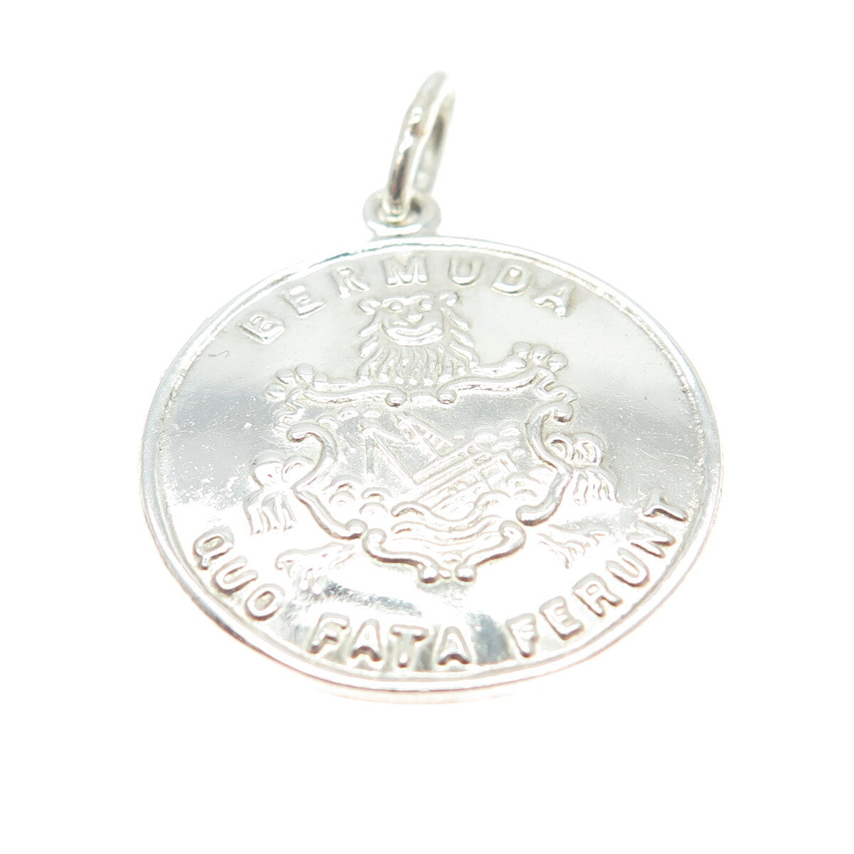 PAYTON, PEPPER & SONS LTD 925 Sterling Silver Vintage Birmingham Bermuda Pendant