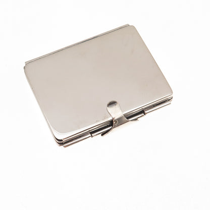 Tiffany & Co. 925 Sterling Silver Antique Art Deco Triple Folding Picture Case