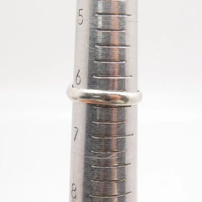 925 Sterling Silver Vintage Ichthys Fish Ring Size 6.5