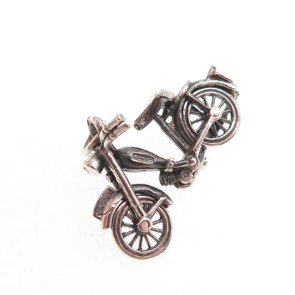 Payton Pepper & Sons Sterling Vintage 1971 Birmingham Motorcycle Charm Pendant