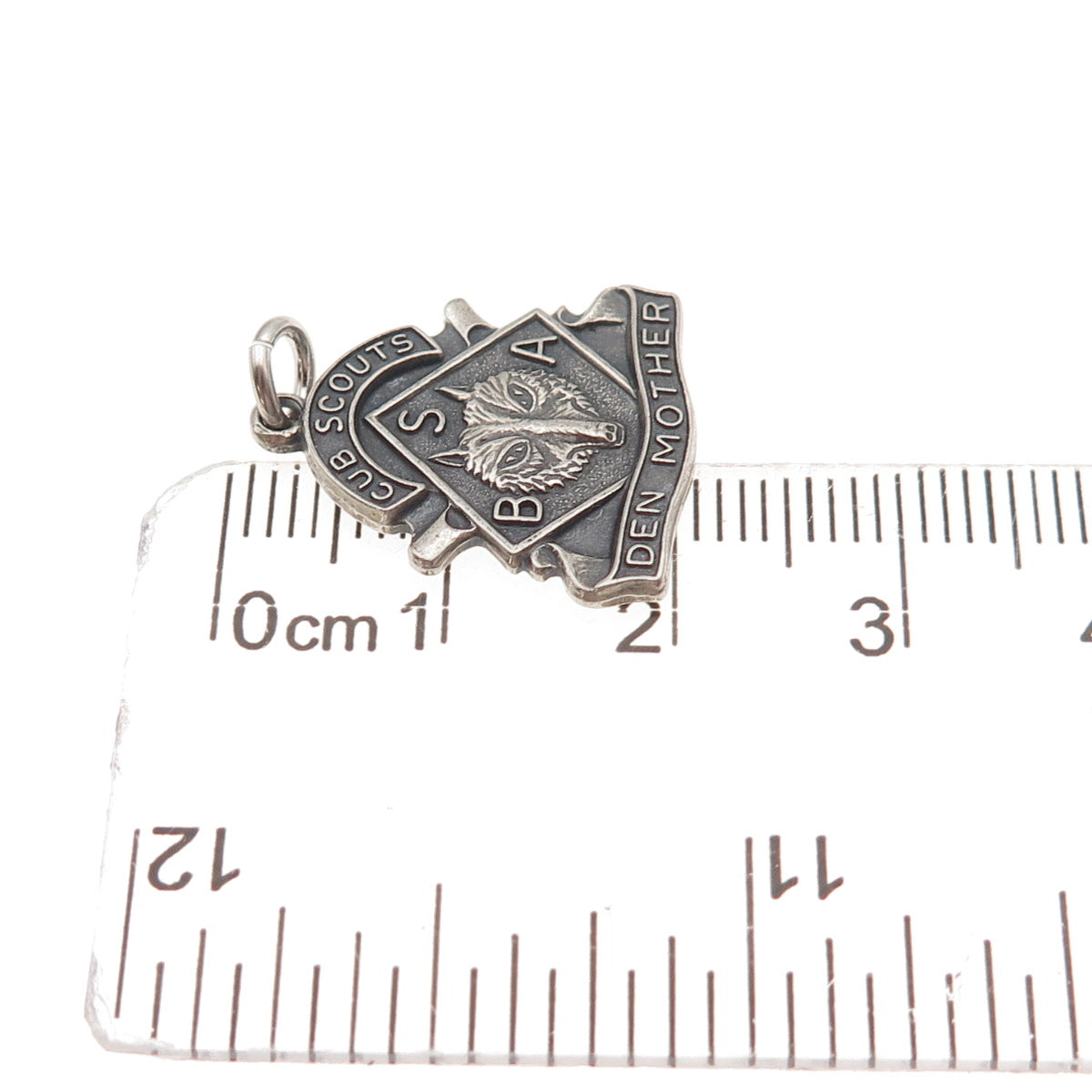 Robbins & Co. 925 Sterling Silver Vintage Boy Scouts of America Charm Pendant
