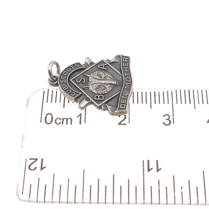Robbins & Co. 925 Sterling Silver Vintage Boy Scouts of America Charm Pendant
