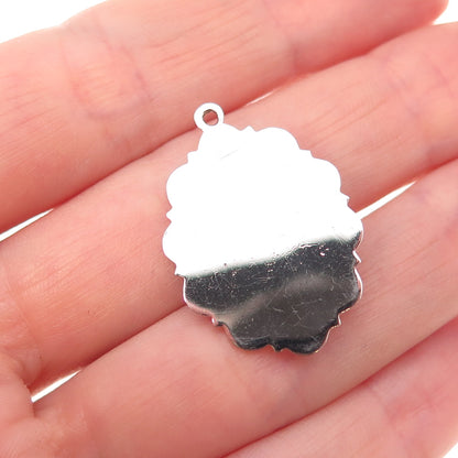 Town & Country 925 Sterling Silver Vintage Holy Communion Charm Pendant