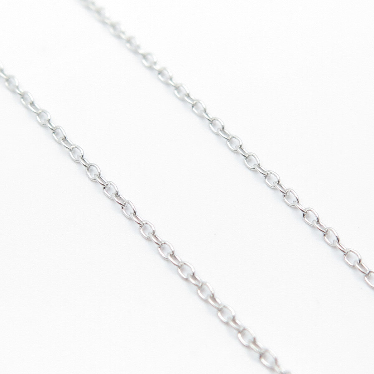 925 Sterling Silver Cable Chain Necklace 18"