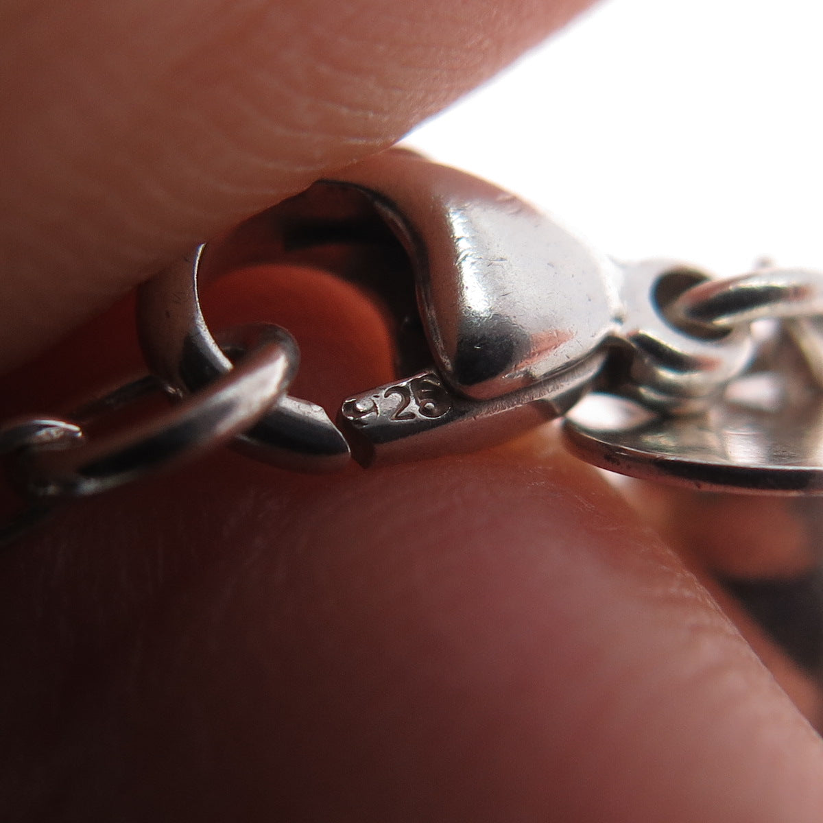 TIFFANY & CO. 925 Sterling Silver Vintage HardWear Ball Beaded Bracelet 6.5"