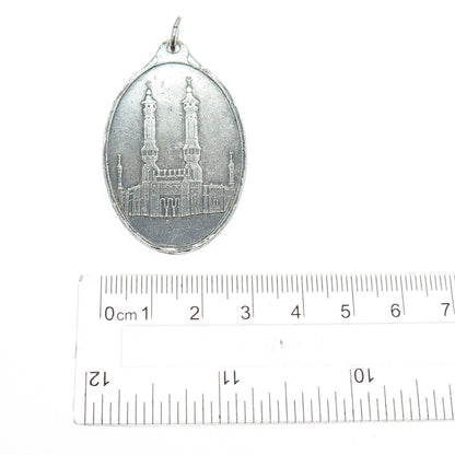 999 Fine Silver Vintage PAMP Suisse Essayeur Fondeur 15.0g Kaaba Mecca Pendant