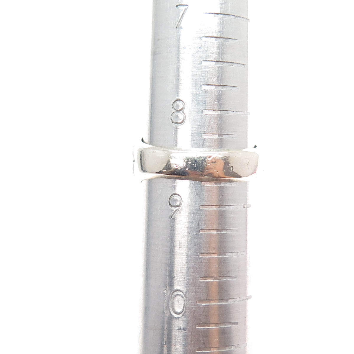 925 Sterling Vintage 2002 Lab-Created Sapphire F. Xavier School Ring Size 8.75