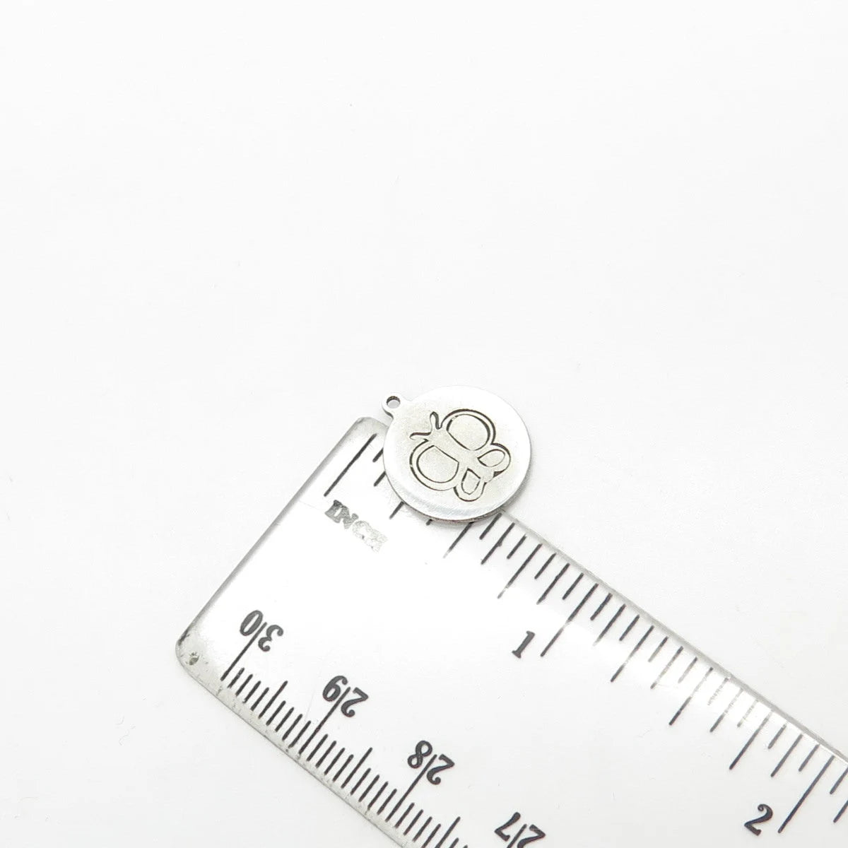 925 Sterling Silver USA Two In Town Butterfly Charm Pendant