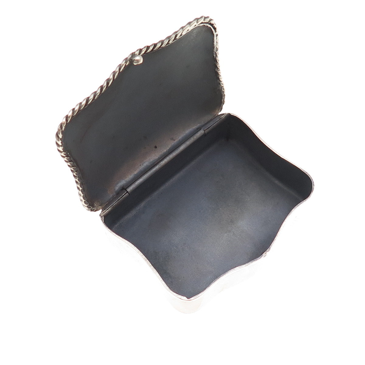 Liana Vourakis 925 Sterling Silver Vintage Pill / Snuff Box