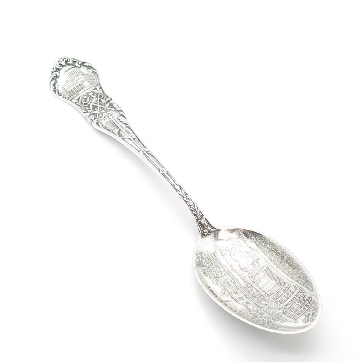 925 Sterling Silver Antique Gorham Elmer E. Sanborn Claremont Demitasse Spoon