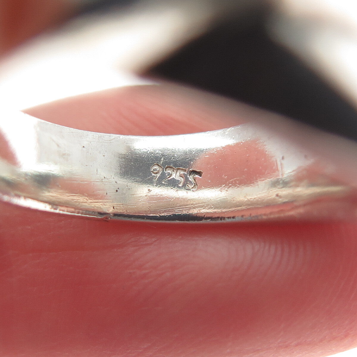 JENS TAGE HANSEN 925S Sterling Silver Vintage Denmark Modernist Ring Size 4.25