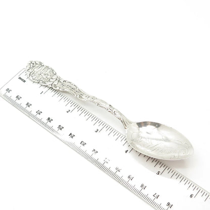 925 Sterling Silver Antique Art Deco Wendell "Nebraska" States & Cities Spoon