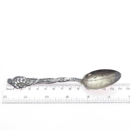 JOSEPH MAYER Sterling Vintage Olympic Range Seattle States & Cities Coffee Spoon