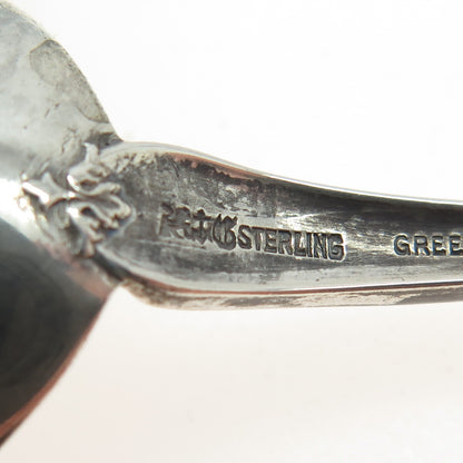 GORHAM 925 Sterling Silver Antique Art Deco Florida States & Cities Coffee Spoon