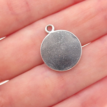 925 Sterling Silver Vintage West Philadelphia High School Charm Pendant