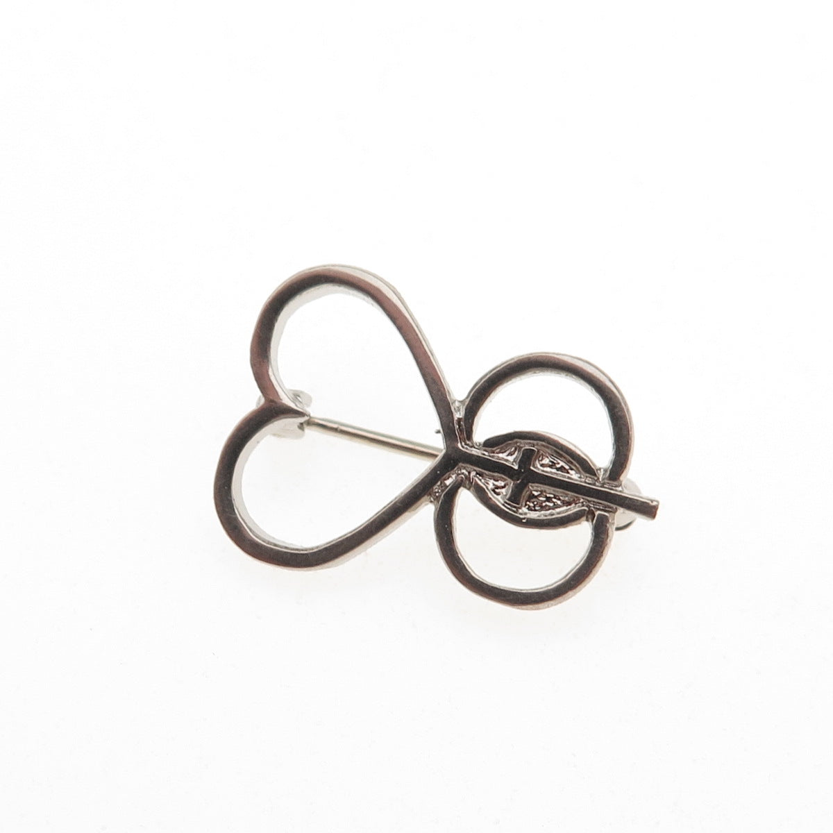 925 Sterling Silver Vintage Marriage Encounter Religious Mini Pin Brooch