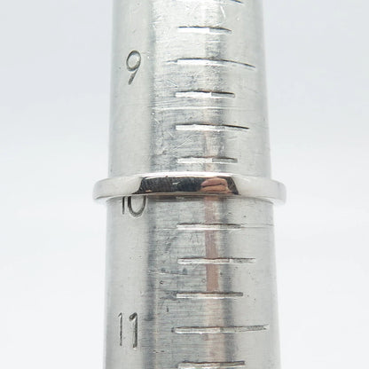 925 Sterling Silver Round-Cut C Z Ring Size 10
