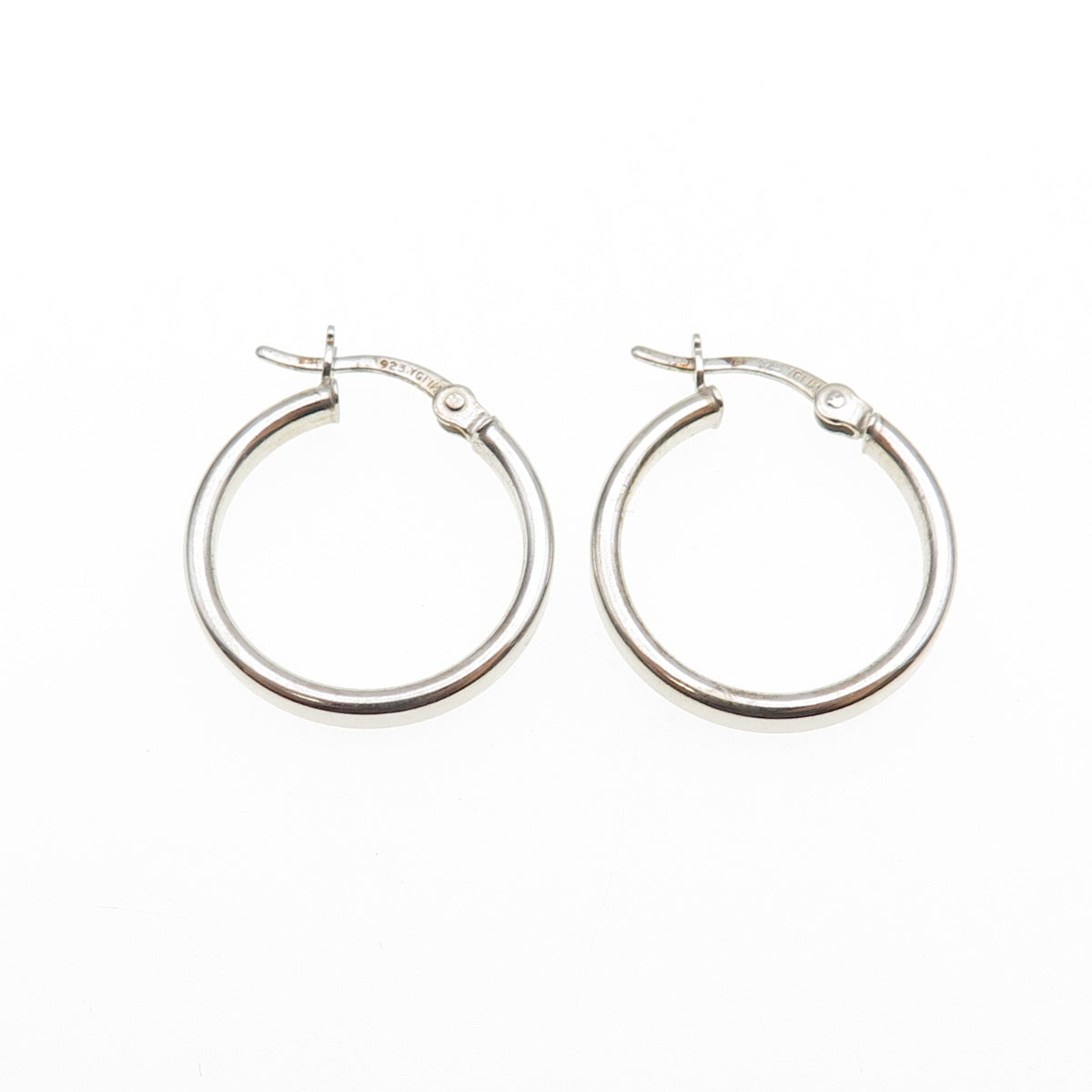 925 Sterling Silver Hoop Earrings