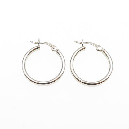 925 Sterling Silver Hoop Earrings