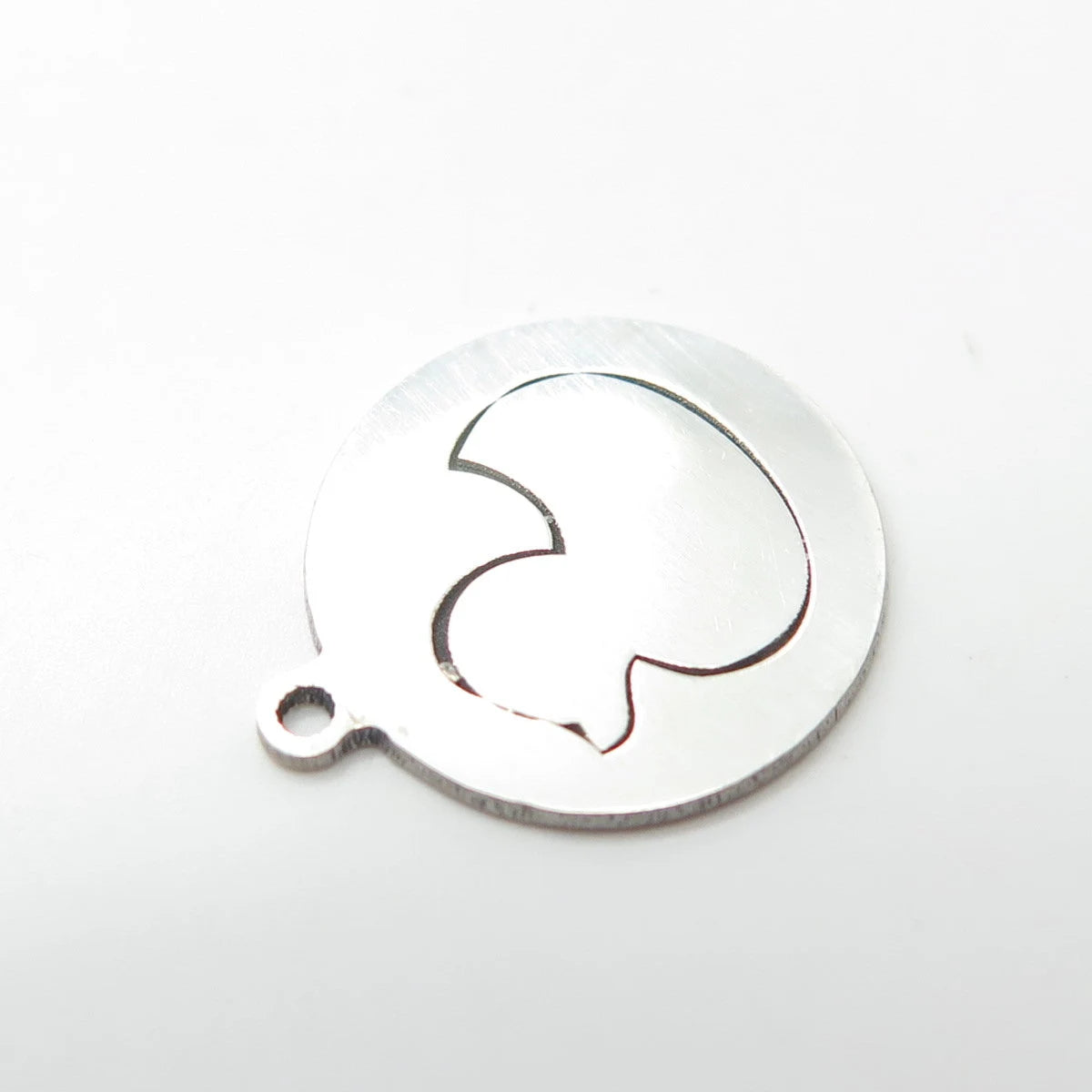 925 Sterling Silver USA Two In Town Duck Bath Toy Charm Pendant