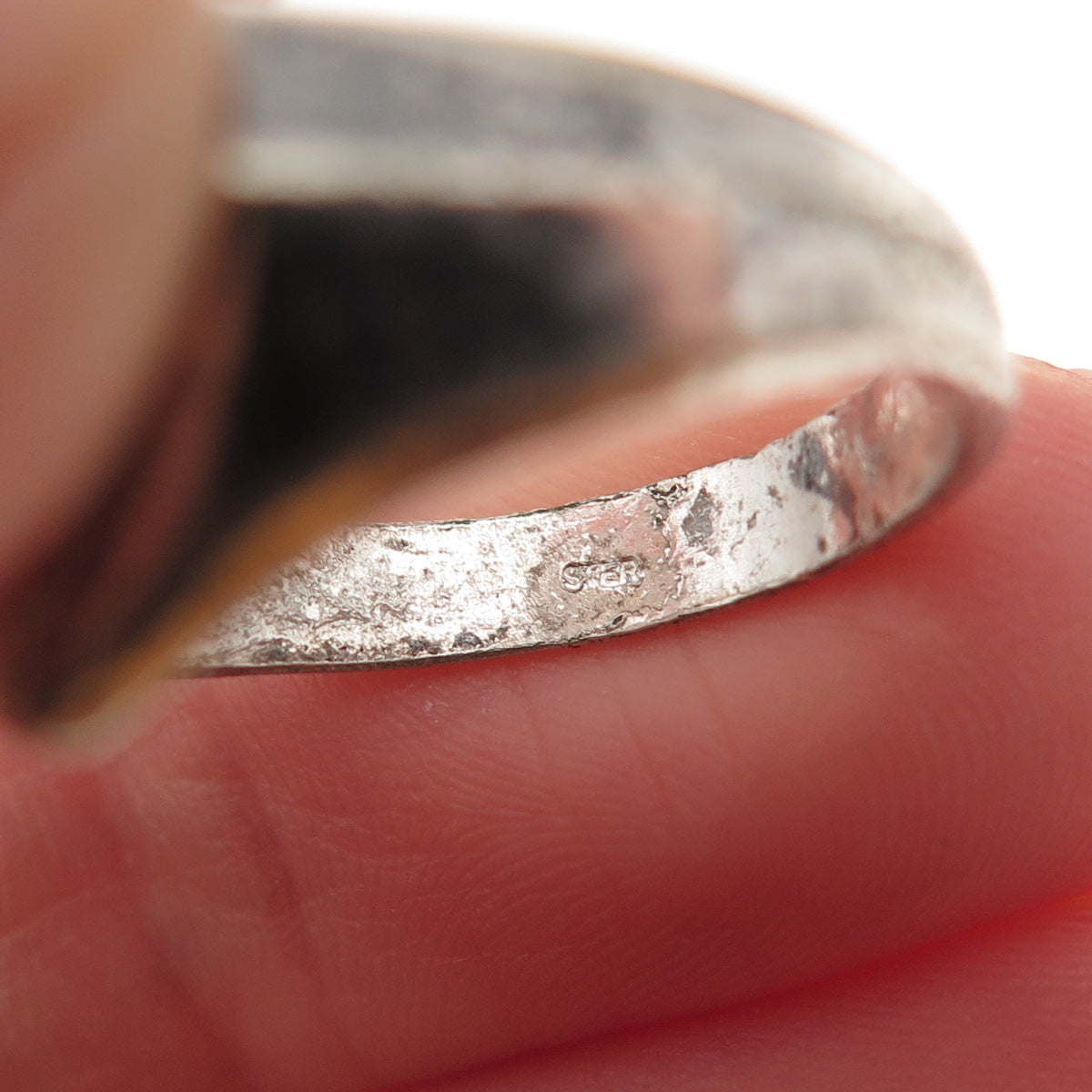 Clark & Coombs 925 Sterling Silver Vintage Cub Boy's Scout Ring Size 7.75