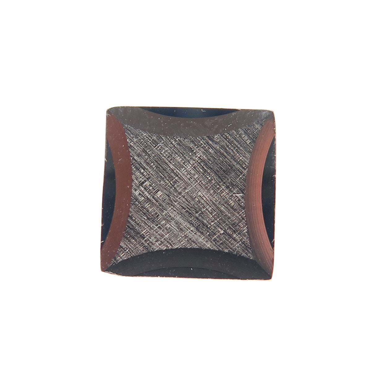 SIMMONS 925 Sterling Silver Vintage Square Lapel Pin