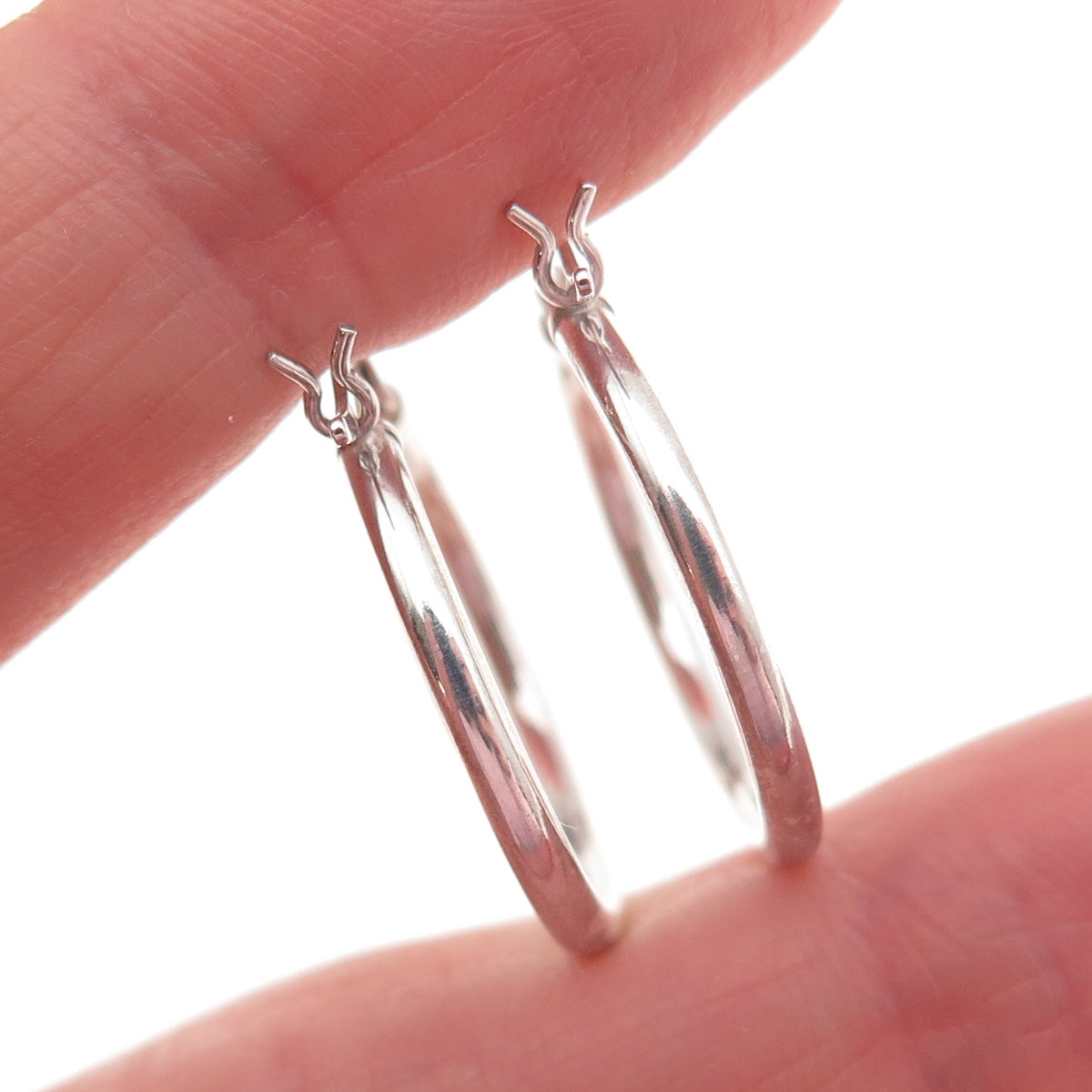 925 Sterling Silver Hoop Earrings