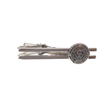 ANSON 925 Sterling Silver Vintage 1963 CW Cost Reduction Award Tie Clip