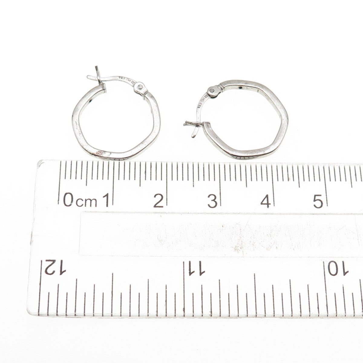 925 Sterling Silver Hoop Earrings