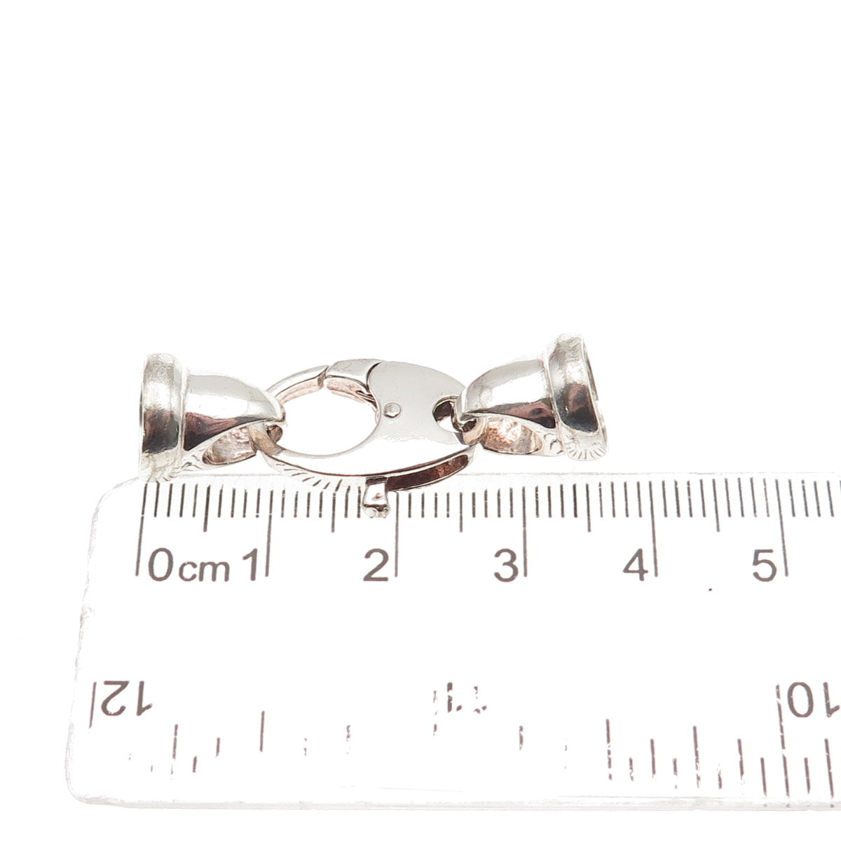 925 Sterling Silver Italy Bracelet / Necklace Lobster Lock Clasp Necklace Ends
