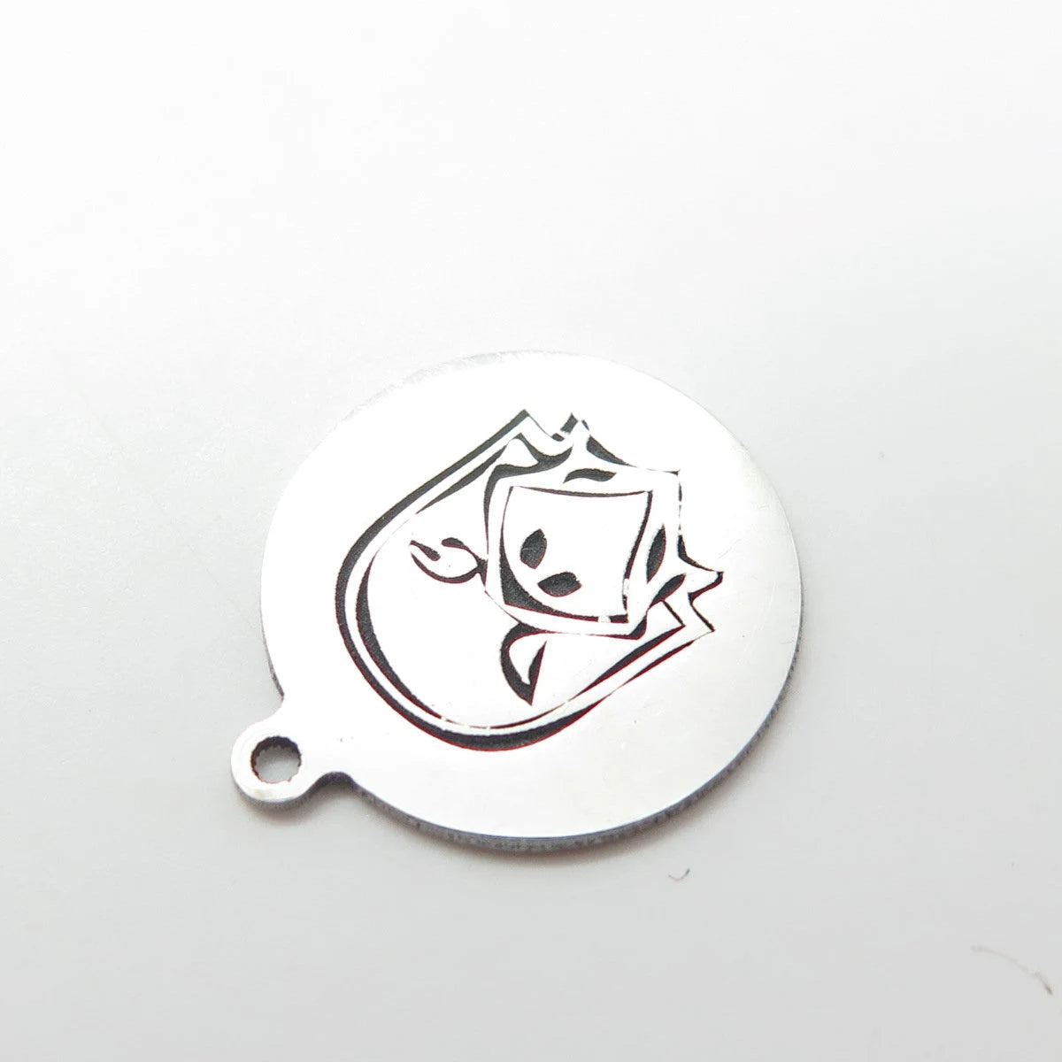 925 Sterling Silver USA Two In Town Pigeon Bird Charm Pendant