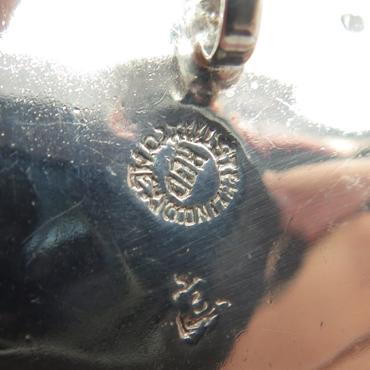 925 Sterling Silver Vintage Mexico Hedgehog Storyteller Pendant