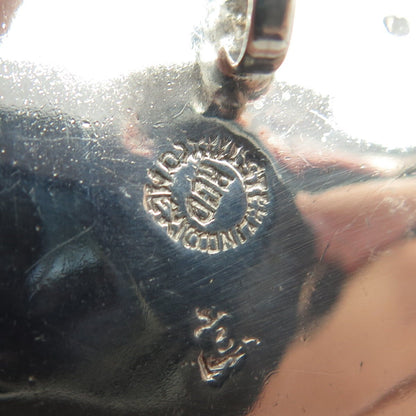 925 Sterling Silver Vintage Mexico Hedgehog Storyteller Pendant