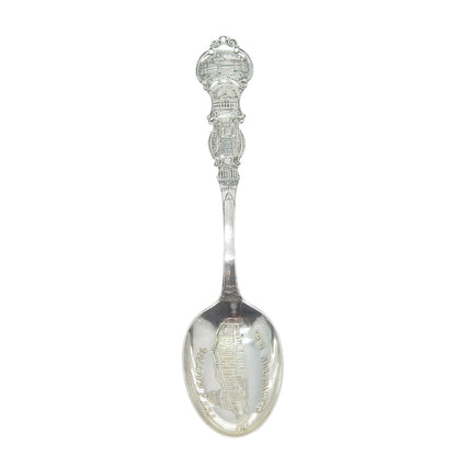 ALVIN Sterling Silver Antique Art Deco The Capitol Washington DC Coffee Spoon