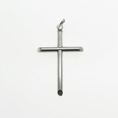 PPC Princess Pride 925 Sterling Silver Vintage Cross Charm Pendant