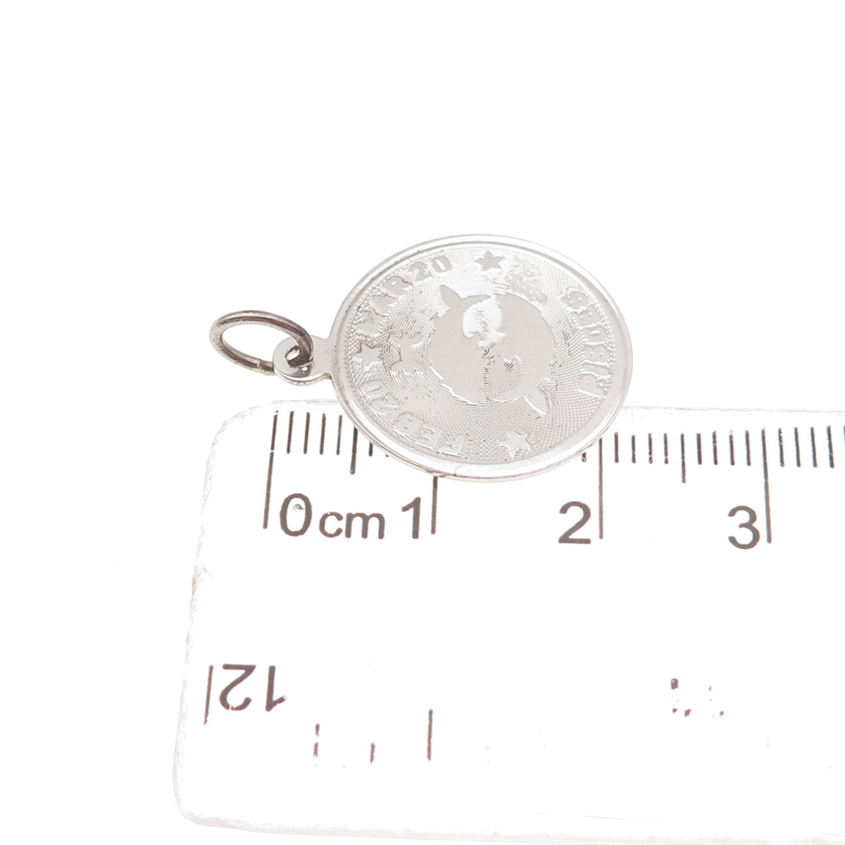 M&M Mark Mercy 925 Sterling Silver Vintage Pisces Zodiac Sign Charm Pendant