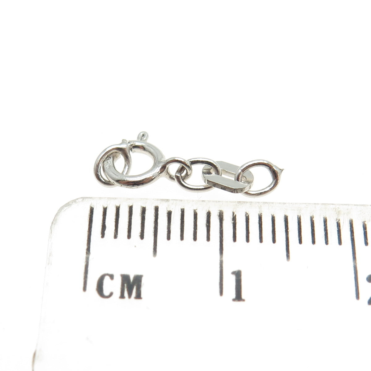 925 Sterling Silver SET of 14 Spring Ring Lock Clasps for Bracelet / Necklace