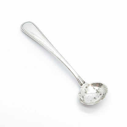 925 Sterling Silver Antique Plummer Salt & Spices Spoon