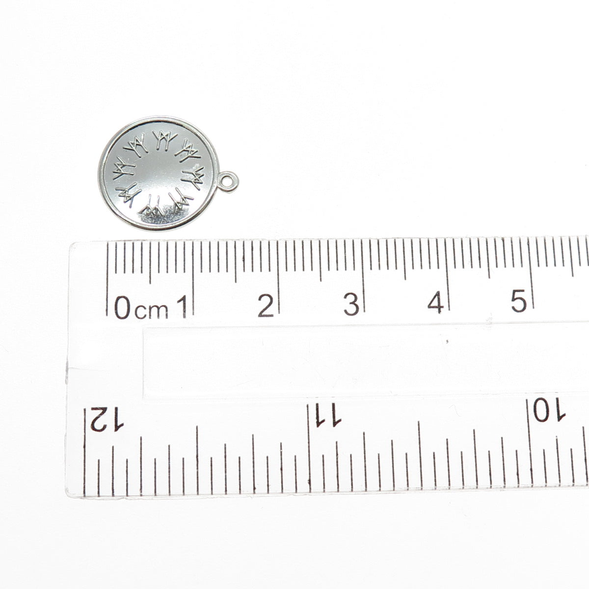 925 Sterling Silver Vintage 1967 ISJC Expo Friendship Minimalist Charm Pendant