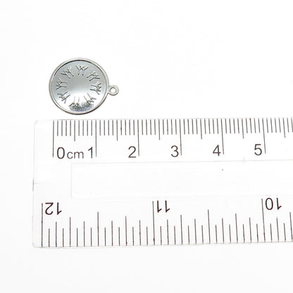 925 Sterling Silver Vintage 1967 ISJC Expo Friendship Minimalist Charm Pendant